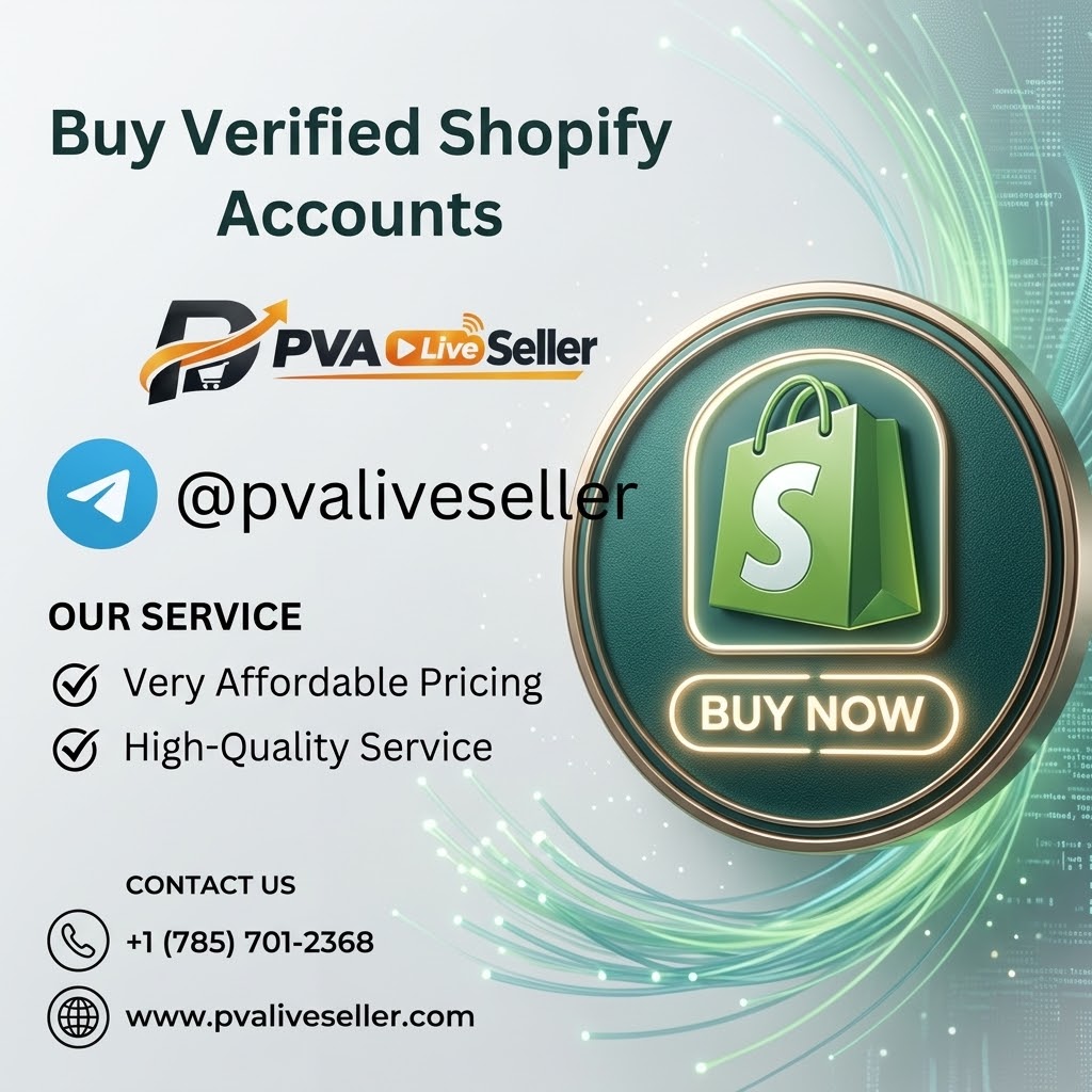 buy verified shopify accounts